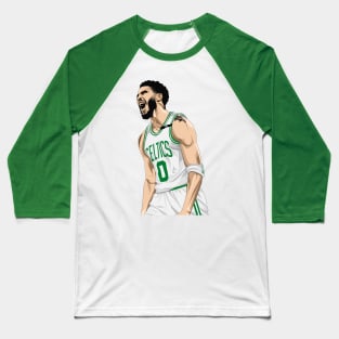 Jayson Tatum Boston Celtics Baseball T-Shirt